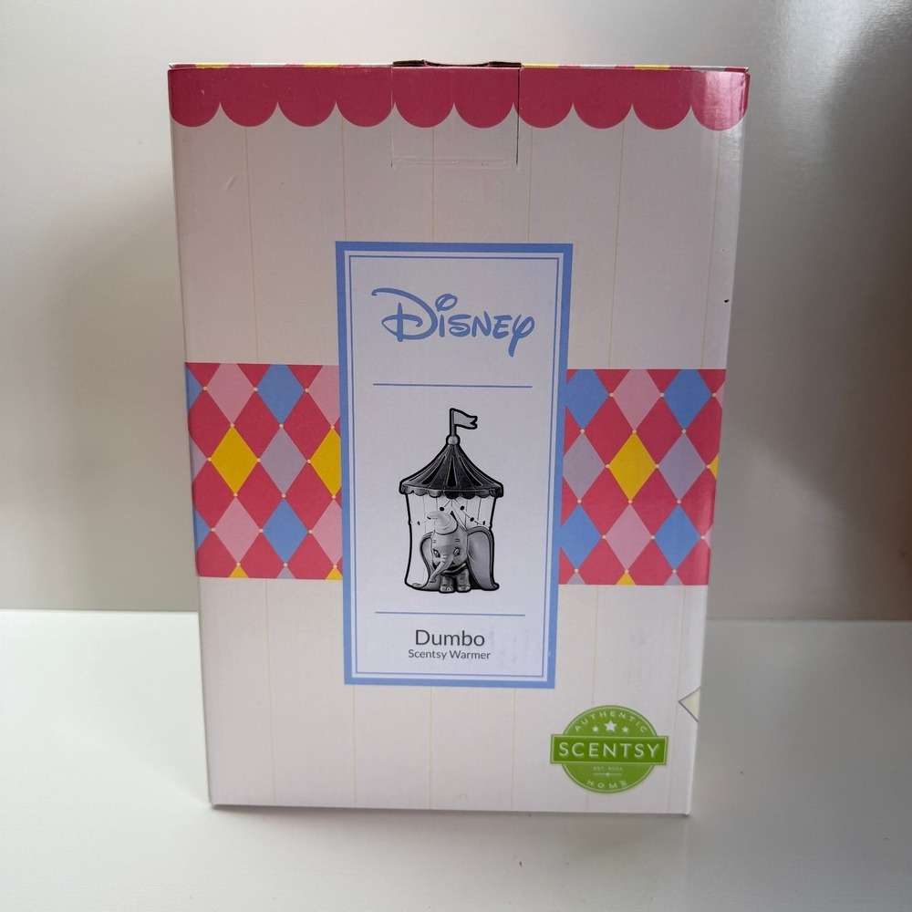 Disney Dumbo Scentsy Warmer Circus Tent Collection Authentic New In Box